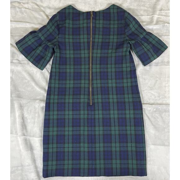 Vineyard Vines Size 0 Blackwatch Tartan Plaid Holiday Dress Preppy Xmas Party - Picture 4 of 9